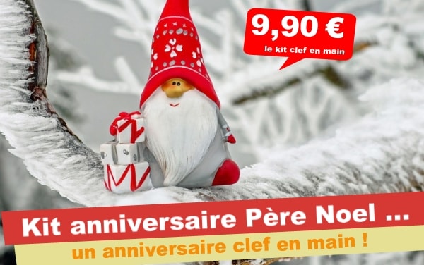 Kit anniv. Le père Noel et la zizanie des cadeaux (8/12 ans)